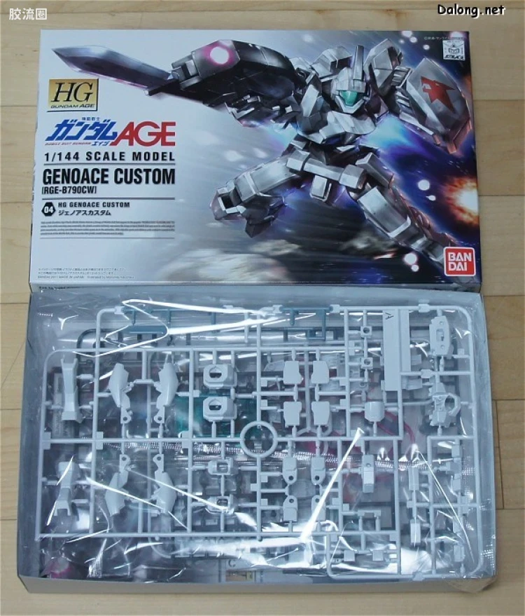 高达AGE HG AGE 普通版 04 杰诺亚斯特装型 - 图片